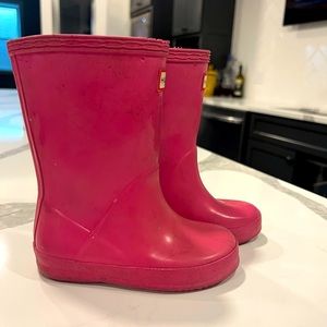 Girls Hunter Boots size 7